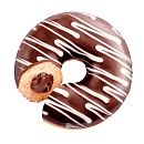 Донат с начинкой  Шоколад (67 г х 36 шт) Bakerton зам.