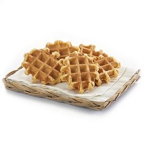 Вафли Бельгийские 2,34 кг (90 г х 26 шт) Корона Фудс зам. Вафли Бельгийские 2,34 кг (90 г х 26 шт) Корона Фудс зам.