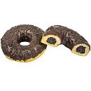 Донат со сливочно-шоколадной начинкой и посыпкой какао (69г х 36 шт) зам., Польша