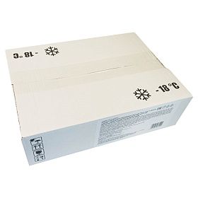 Донат со сливочно-шоколадной начинкой и посыпкой какао (69г х 36 шт) зам., Польша