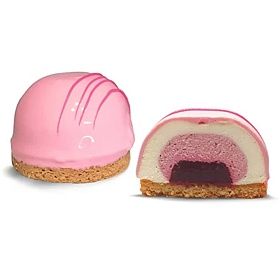 Пирожные Малиновый пломбир Кристоф 1,44кг (120г х 12 шт)