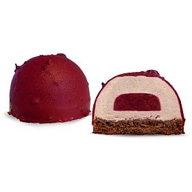 Пирожное Пряная вишня (100г х 12 шт) 1,2 кг Кристоф