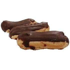 Эклеры-мини бельгийские с заварным кремом 765 г (15г х 3 шт х 17 упак.)