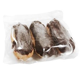 Эклеры-мини бельгийские с заварным кремом 765 г (15г х 3 шт х 17 упак.)