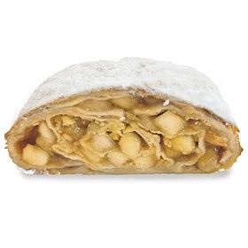 Штрудель австрийский с яблоком и корицей 2,4 кг (100г х 4 порции х 6 шт) Кондитерские Традиции