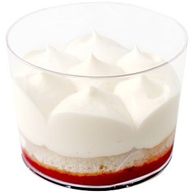 Креманка клубника со сливками (90г х 12 шт) 1,08 кг Кристоф