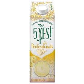 Напиток для кофе Соевый с бананом 5YES 1л Напиток для кофе Соевый с бананом 5YES 1л