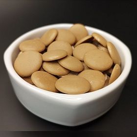 Шоколад белый с карамелью Vanini Aurum ICAM, 4 кг, Италия