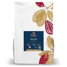Шоколад тёмный (кувертюр) 61% Regina ICAM, 4 кг, Италия