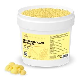 Какао-масло в каплях 3,5 кг, ICAM, Италия