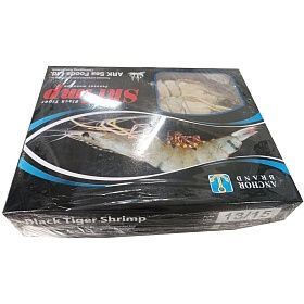Креветки тигровые с головой 13/15  1кг зам., Бангладеш