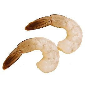 Креветки очищенные с хвостом без пищевода 31/40 AQUAMARR -1кг, Вьетнам