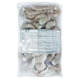 Креветки без головы 16/20 -1кг, Эквадор