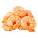 Креветки очищенные варено-мороженые 200/300  1кг, Китай