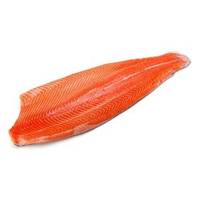 Филе семги на коже 1/2 тушки ТРИМ D Premium 1,8-2,3кг, ~15кг Чили зам.