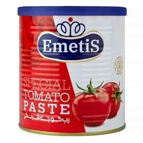 Томатная паста 25-27% 0,8кг, EMETIS, Иран