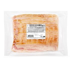 Бекон варено-копченый без шкуры Велком нарезка 500г зам.