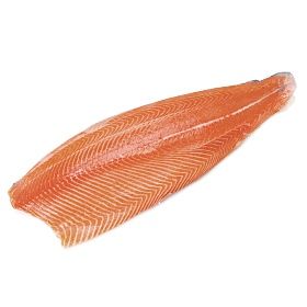 Филе семги на коже 1/2 тушки ТРИМ D Premium 1,3-1,8кг, Чили зам.