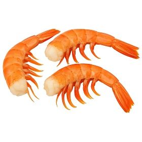 Лангустины (красная креветка) без головы 31/50 (С1)  2кг, Аргентина