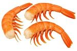 Лангустины (красная креветка) без головы 31/50 (С1)  2кг, Аргентина