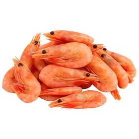 Креветки неочищенные сырьевые 90/120  бортовая заморозка -5 кг, Гренландия