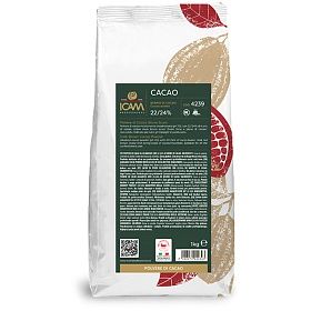 Какао-порошок алкализованный 22%-24% ICAM, 1 кг, Италия Какао-порошок алкализованный 22%-24% ICAM, 1 кг, Италия