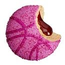 Берлинер начинка Клюква клубничная глазурь и сахарная посыпка (41г х 24 шт) зам., Польша