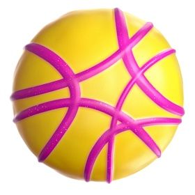 Берлинер с начинкой Папайя-маракуйя с глазурью и полосками (39г х 24 шт) зам., Польша