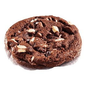 Кукис Шоколадный с белой шоколадной глазурью 1,96кг (70г х 28 шт) зам.