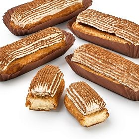 Эклер Тирамису (70г х 5 шт х 6 уп) 1,8кг Десертные истории зам.