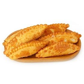 Чебуреки мини с творожным сыром и зеленью (~30г) 5кг зам.