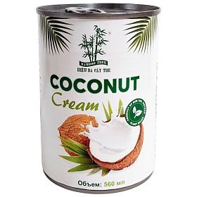 Сливки кокосовые 96% (жирн. 20-22%) BAMBOO TREE 560мл, Вьетнам
