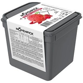 Сорбет малиновый с кусочками клубники Monterra 2,4л/ 1,55кг