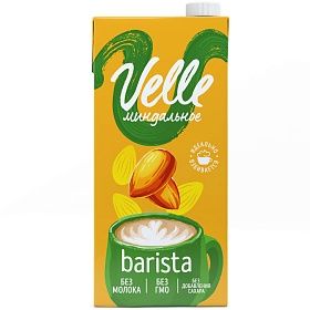 Напиток для кофе Миндальный  Velle 1л