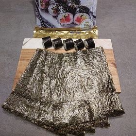 Водоросли Нори сушеные 100 листов 240г, Корея