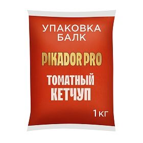 Кетчуп Томатный PIKADOR PRO (1 кг х 6 шт)