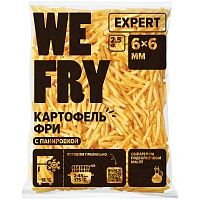 Картофель фри в панировке 6х6 Expert We Fry 2,5 кг зам.