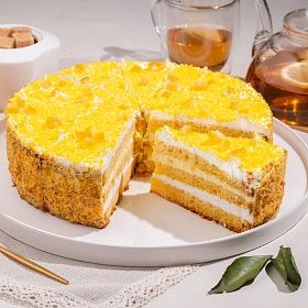 Торт Лимонный (12 порций/ 1,5кг) Питер Фрост