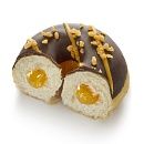 Донат-мини Апельсиновая начинка шоколадная глазурь и апельсиновые полоски (25,5г х 120 шт) зам., Нидерланды