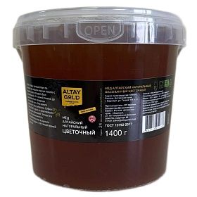 Мёд алтайский цветочный 1,4кг