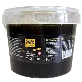 Мёд алтайский таёжный 1кг Мёд алтайский таёжный 1кг