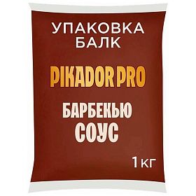 Соус Барбекю PIKADOR PRO  (1кг х 6 шт)