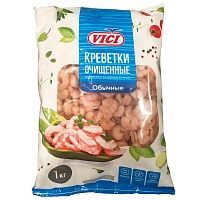 Креветки очищенные в/м 200/300 1кг Vici