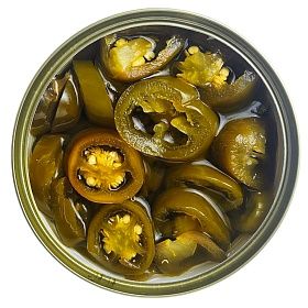 Перец Халапеньо резаный средне-острый кольца  900г, Египет