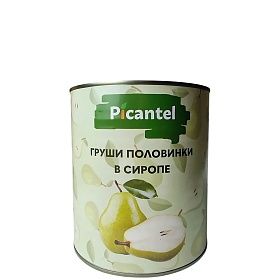 Груша половинки PICANTEL 850 мл, Китай