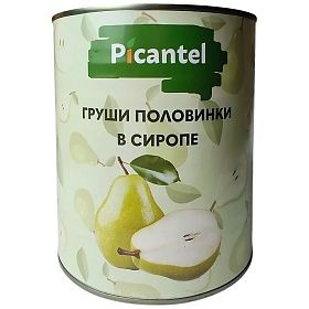 Груша половинки PICANTEL 3100 мл, Китай Груша половинки PICANTEL 3100 мл, Китай