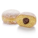 Берлинер-мини Орехово-шоколадная начинка и посыпка сахарная пудра, (25г х 28 шт) 700г зам., Нидерланды