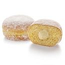 Берлинер-мини начинка белый шоколад и посыпка сахарная пудра, (25г х 28 шт) 700г зам., Нидерланды