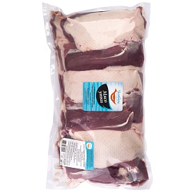 Утка, Филе грудки на коже ~3 кг Улыбино зам.