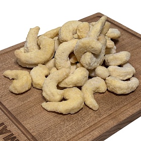 Креветка в кляре предобжаренная ~18 г/шт  1кг AQUAMARR, Россия